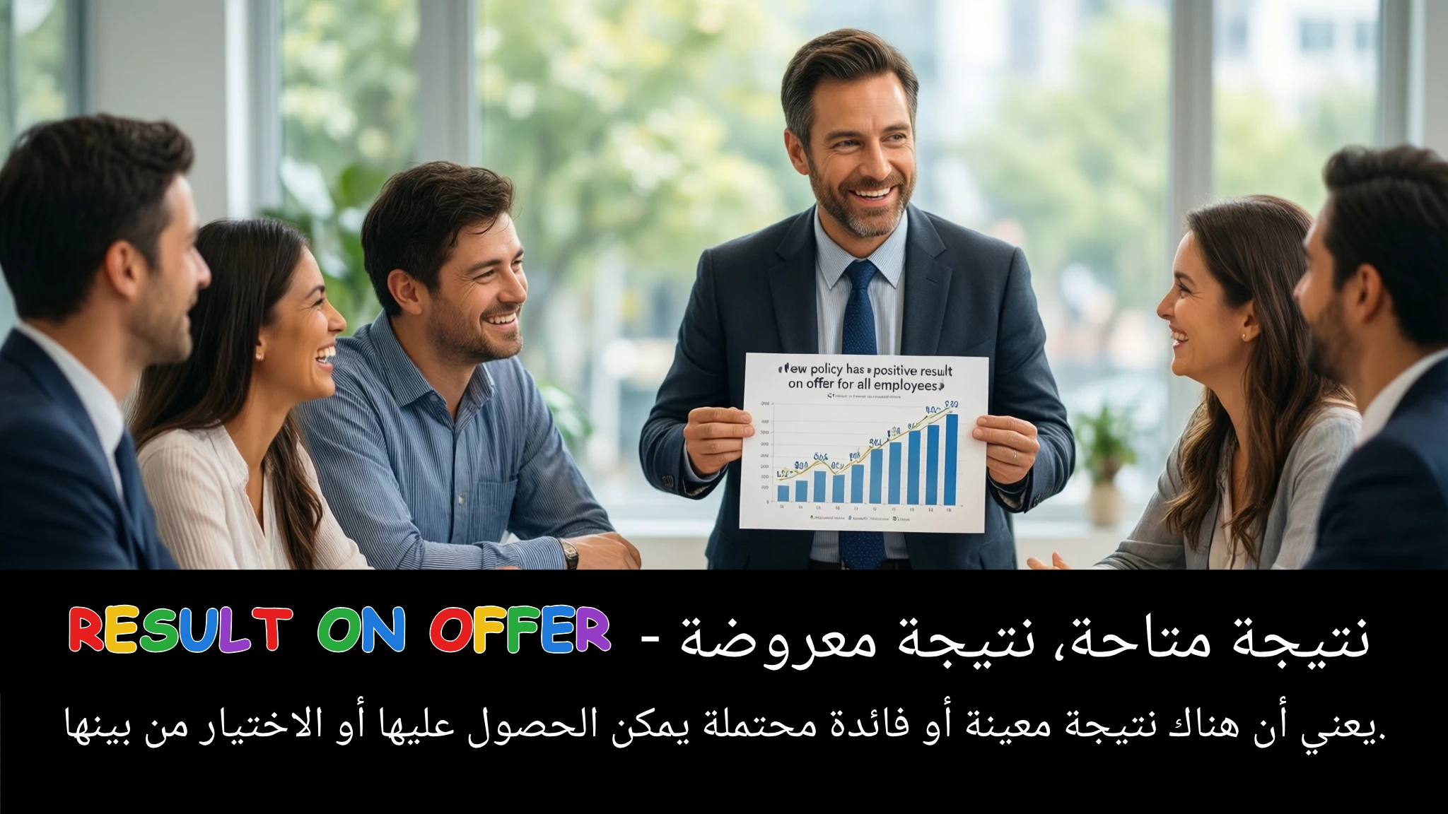 Arabic Illustration for result on offer